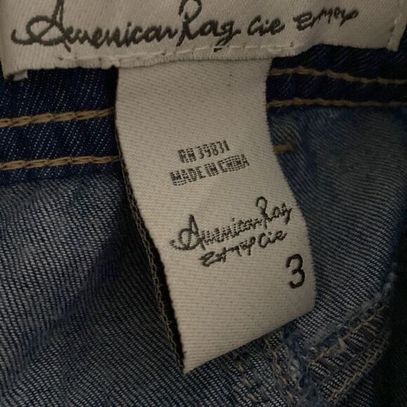 American Rag Juniors Wide Leg Cropped Pants size 3 - Picture 3 of 3